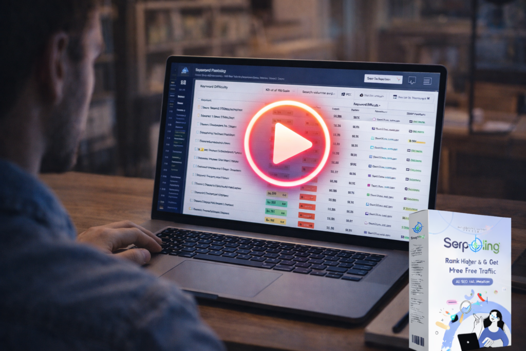 Watch how SerpSling works step by step for beginners.