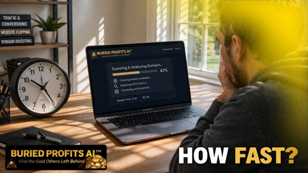 Realistic timeline of results using Buried Profits AI based on use cases.