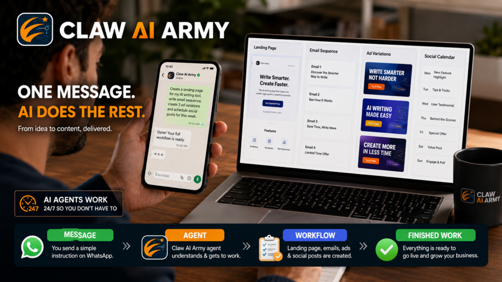 Claw AI Army demo