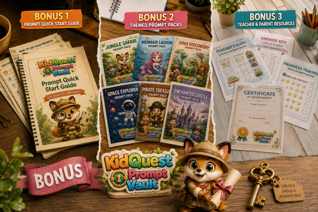 KidQuest Prompt Vault Bonuses