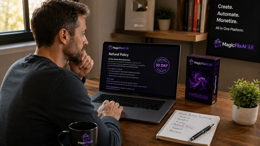 MagicFlixAI 2.0 money back