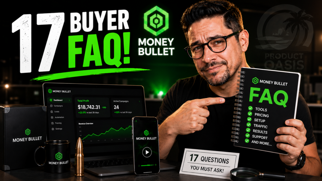 Money Bullet FAQ