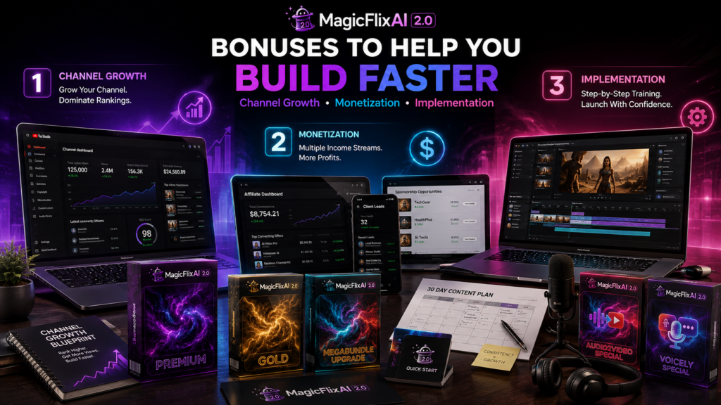 MagicFlixAI 2.0 Bonuses