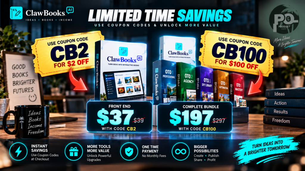 ClawBooks AI coupon