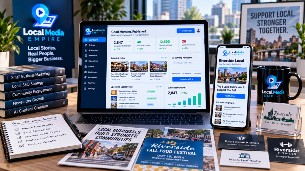 how to build a local newsletter audience