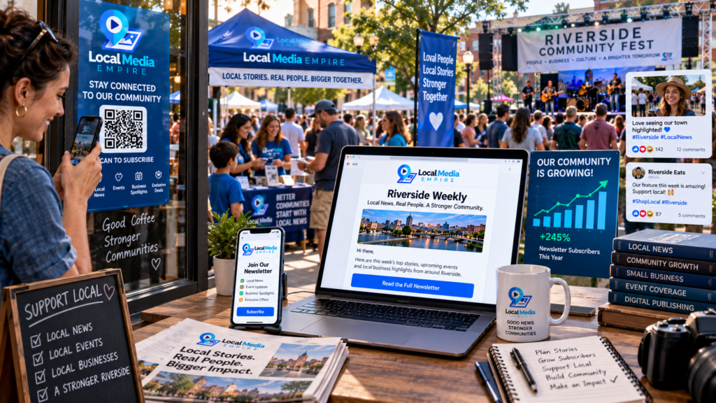 how to make money with a local newsletter