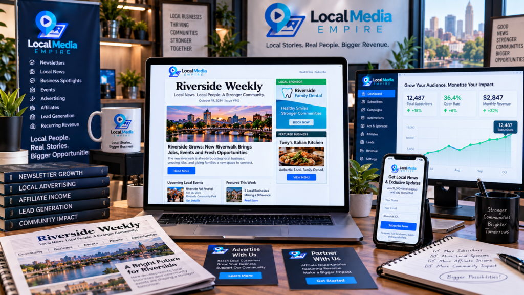 how to sell local advertising on a website